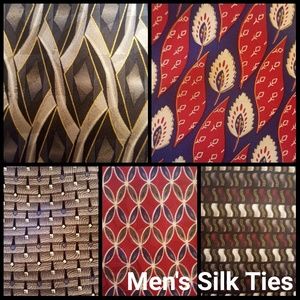Designer Men's Ties - Bundle